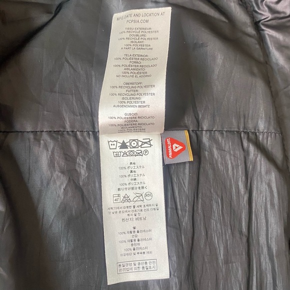 Patagonia Nano Puff Vest Mens XL  Black Insulated Primaloft Outdoors 3 Pockets - Picture 7 of 9